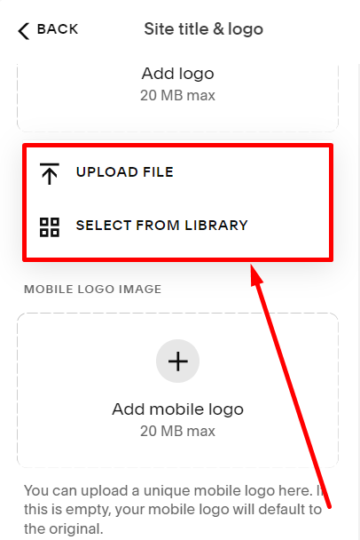 How To Change Mobile Logo 05 Min