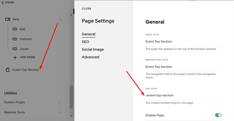 Add A Section To Top Of Event Detail Use Not Linked Page 01 Min