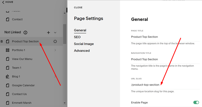 Add A Section To Top Of Individual Products Use Not Linked Page 01 Min