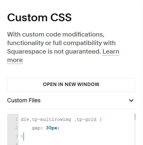 Multi row image horizontal scrolling