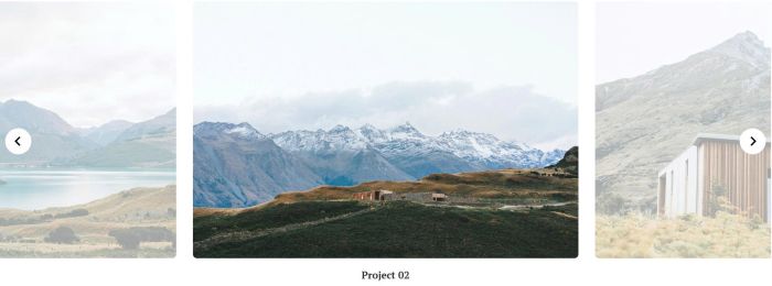 Portfolio Page to Carousel v1