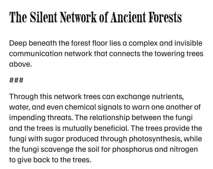 Reveal text on click